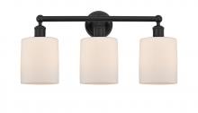  616-3W-BK-G111 - Cobbleskill - 3 Light - 23 inch - Matte Black - Bath Vanity Light