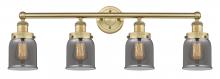 Innovations Lighting 616-4W-BB-G53 - Bell - 4 Light - 32 inch - Brushed Brass - Bath Vanity Light