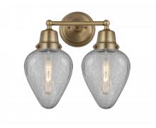  623-2W-BB-G165 - Geneseo - 2 Light - 15 inch - Brushed Brass - Bath Vanity Light