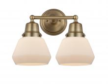  623-2W-BB-G171 - Fulton - 2 Light - 15 inch - Brushed Brass - Bath Vanity Light