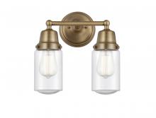  623-2W-BB-G314 - Dover - 2 Light - 13 inch - Brushed Brass - Bath Vanity Light