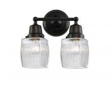  623-2W-BK-G302 - Colton - 2 Light - 14 inch - Matte Black - Bath Vanity Light