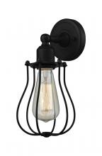 Innovations Lighting 900-1P-BK-CE513-BK-LED - Muselet - 1 Light - 6 inch - Matte Black - Cord hung - Mini Pendant