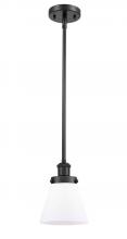  916-1S-BK-G61 - Cone - 1 Light - 6 inch - Matte Black - Mini Pendant