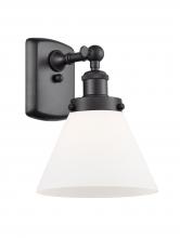  916-1W-BK-G41 - Cone - 1 Light - 8 inch - Matte Black - Sconce