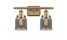 Innovations Lighting 916-2W-BB-G53 - Bell - 2 Light - 16 inch - Brushed Brass - Bath Vanity Light