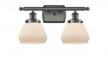  916-2W-OB-G171 - Fulton - 2 Light - 16 inch - Oil Rubbed Bronze - Bath Vanity Light