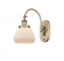  918-1W-BB-G171 - Fulton - 1 Light - 7 inch - Brushed Brass - Sconce