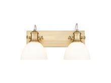  3118-BA2 BCB-OP - Hines 1-Light Vanity Light in Brushed Champagne Bronze with Opal Glass