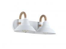  3318-BA2 NWT - Journey 2-Light Vanity Light in Natural White