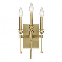  3509-WSC BCB - Landon BCB 3 Light Wall Sconce in Brushed Champagne Bronze