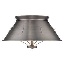  7917-FM AS - Whitaker Flush Mount in Aged Steel