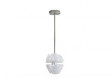  9608-2P PN - Glacier- 2 Light Pendant