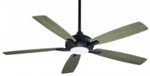 Minka-Aire F1001-CL - 60&#34; CEILING FAN W/ LED LIGHT KIT