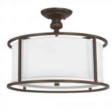  3914BB-459 - 3 Light Semi-Flush