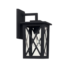  926611BK - 1 Light Outdoor Wall Lantern