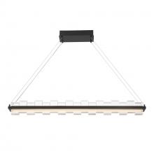  46803-016 - Bruco 2 Light LED Chandelier in Black