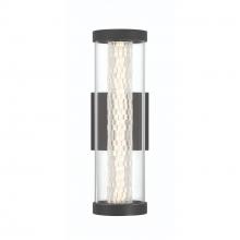 Eurofase 46696-014 - Savron 1 Light LED 14&#34; Outdoor Sconce in Black