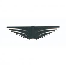 Eurofase 46731-012 - Seraph 1 Light 24.5&#34; Sconce in Black