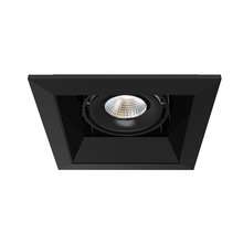  TE161LED-40-4-01 - MuLT, 15w, Trm, 1LT , 40k, Blk/blk