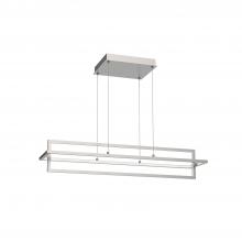  LP16236-BN - Mondrian 36-in Brushed Nickel LED Linear Pendant