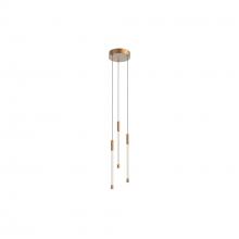 Kuzco Lighting Inc MP75213-BG-UNV - Motif 13-in Brushed Gold LED Multi Pendant