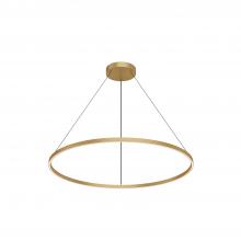  PD87748-BG-UNV-010 - Cerchio 48-in Brushed Gold LED Pendant