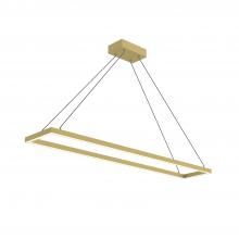 Kuzco Lighting Inc PD88548-BG-UNV-010 - Piazza 48-in Brushed Gold LED Pendant