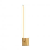  WS25125-BG-UNV - Pandora 25-in Brushed Gold LED Wall Sconce