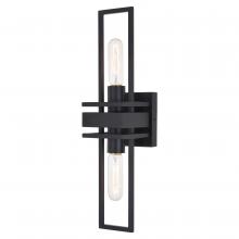  W0347 - Marquis 2 Light Wall Light Matte Black