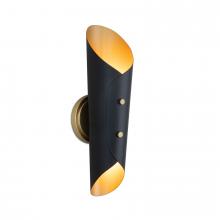  15-1244BBNB - Regina Andrew Vest Sconce (Blackened Brass and N