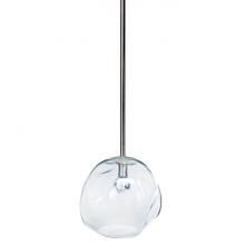  16-1088PN - Molten Pendant Large With Clear Glass (Polished