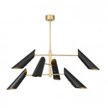  16-1496BBNB - Regina Andrew Vest Chandelier (Blackened Brass a