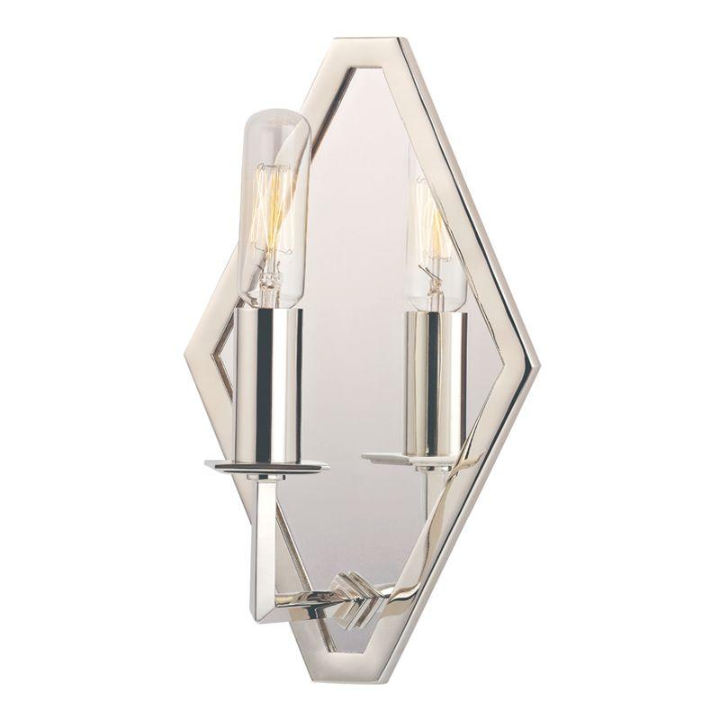 Alford 1Lt Polished Nickel Wall Sconce