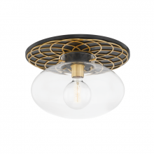 Hudson Valley 1418-AOB - New Paltz Semi Flush