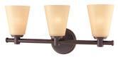 Hudson Valley 1843-PN - 3 LIGHT BATH BRACKET