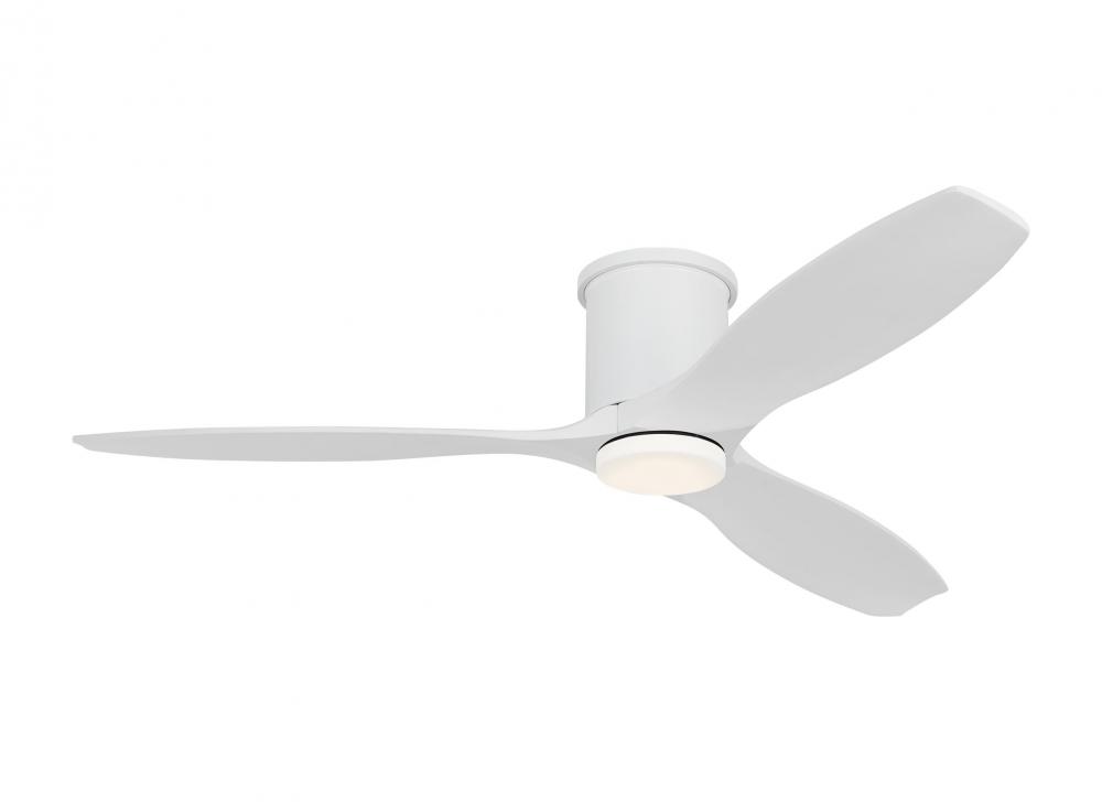 Collins 52-inch indoor/outdoor Energy Star smart integrated LED dimmable hugger ceiling fan