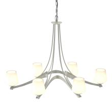  104106-SKT-82-GG0236 - Oval Ribbon 6 Arm Chandelier