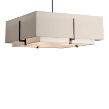  139635-SKT-MULT-05-SF2012-SE2401 - Exos Square Large Double Shade Pendant