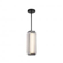  PD374316UBCR-UNV - Alai 16-in Urban Bronze/Ribbed Glass LED Pendant