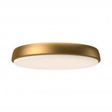  FM503715AG-5CCT - Laval 15-in Aged Gold LED Flush Mount