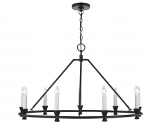 Visual Comfort & Co. Studio Collection CC1179AI - Keystone Medium Chandelier