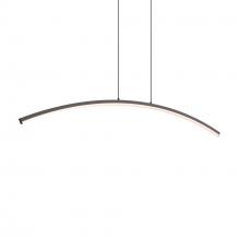  W1PD48-CC-BK - Curved Pendant