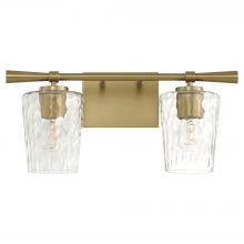  5204-2-80 - Goodwin 2 Light Vanity, Aged Brass