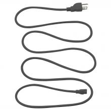 Quorum 9-72-15 - LED Ucl 72&#34; Power Cord - BK