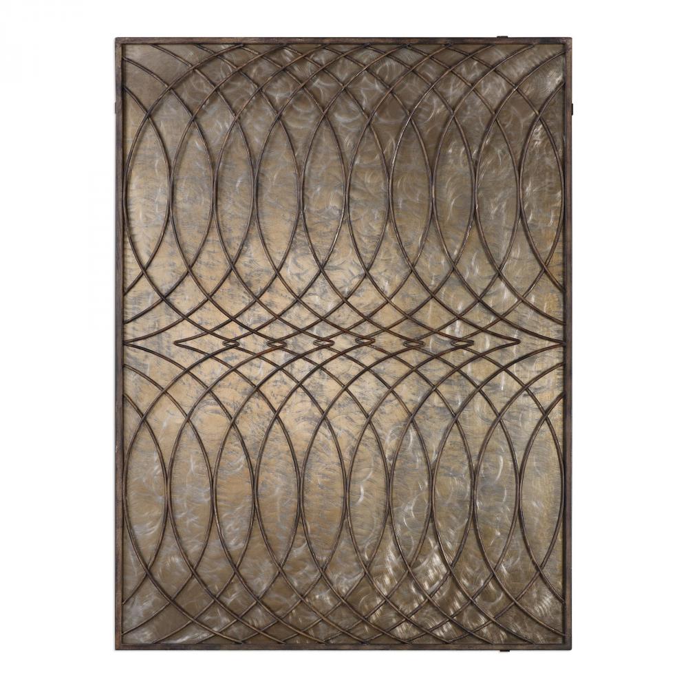 Uttermost Kanza Antique Bronze Wall Panel