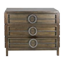 Uttermost 25306 - Uttermost Riley Weather Walnut Accent Chest