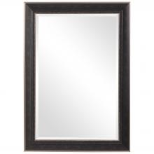  09721 - Uttermost Mercer Dark Bronze Traditional Mirror