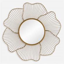  09912 - Blossom Gold Floral Mirror