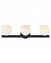 Hinkley 57023BK-LL - Medium Three Light Vanity